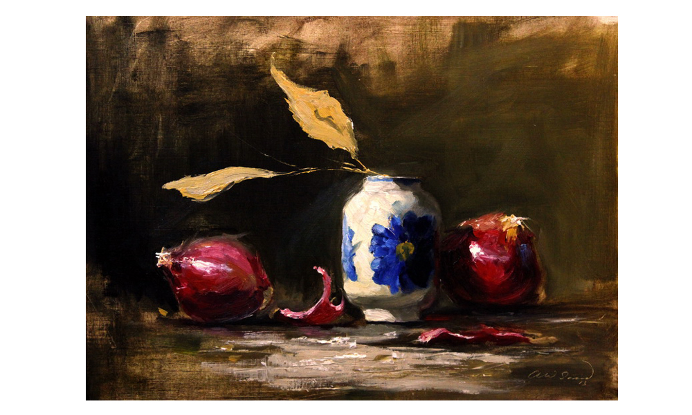 Ali Saad Oil on Canvas 36” x 48” 02