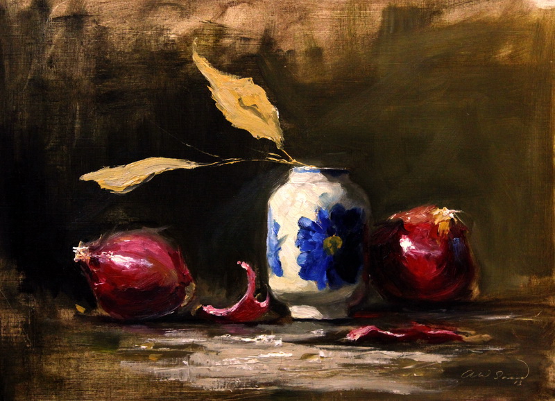 Ali Saad Oil on Canvas 36” x 48” 02